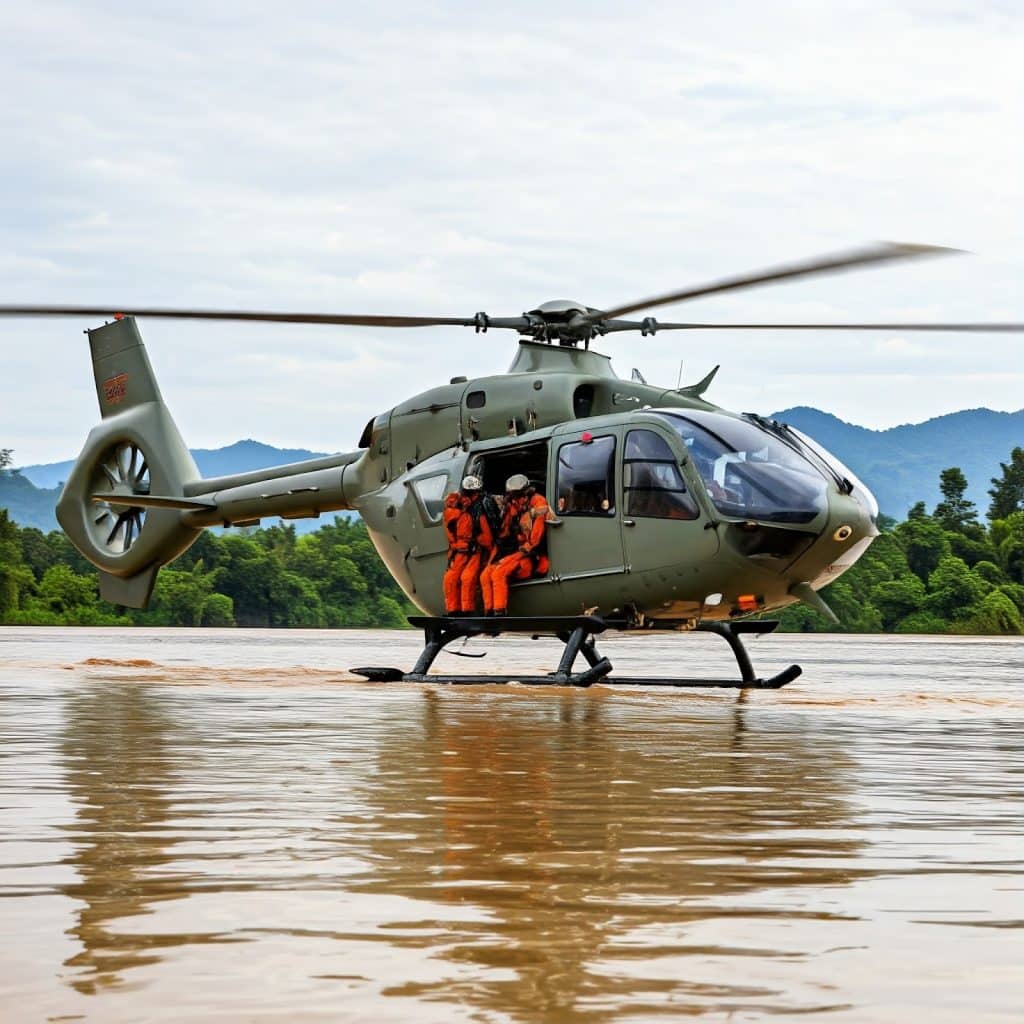 EC725 บินตรงช่วยเหลือชาวเชียงราย