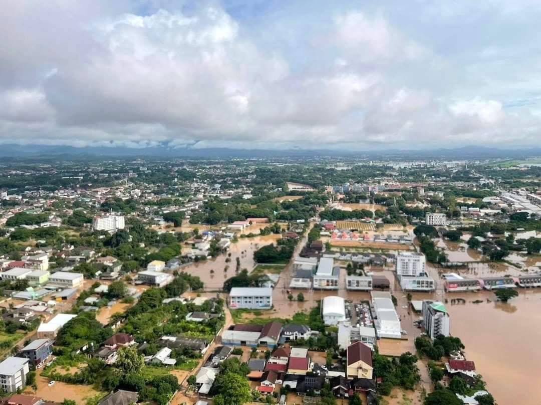 กองทัพอากาศผนึกกำลังช่วยเหลือผู้ประสบภัยน้ำท่วมเชียงรายอย่างเต็มที่