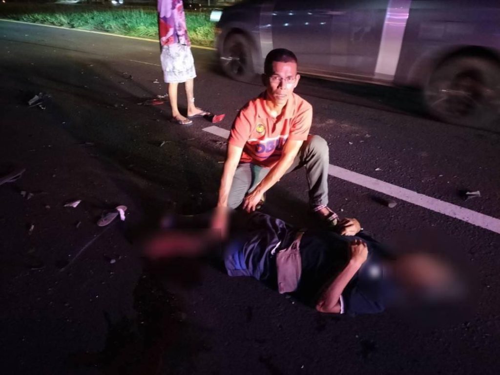 วีรบุรุษท้องถิ่น พันจ่าอากาศเอก จักราพิชญ์ ช่วยชีวิตคนเจ็บกลางทาง