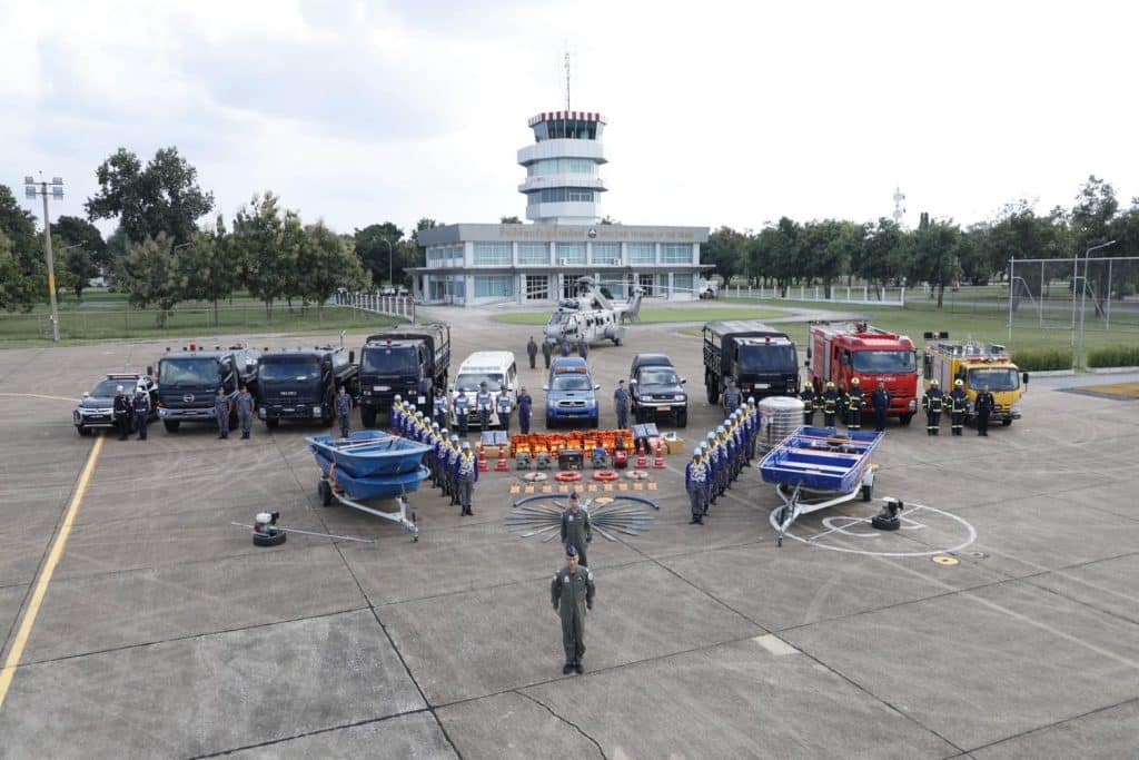 หนาวนี้...กองบิน ๑ ไม่ทิ้งใครไว้ข้างหลัง พร้อมเคียงข้างคุณ