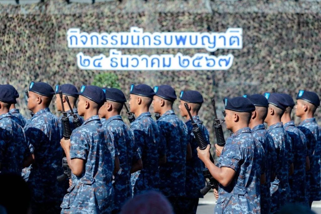 กองบิน ๑ จัดงานนักรบพบญาติอบอุ่น ทหารใหม่แข็งแกร่ง ผู้ปกครองคลายกังวล