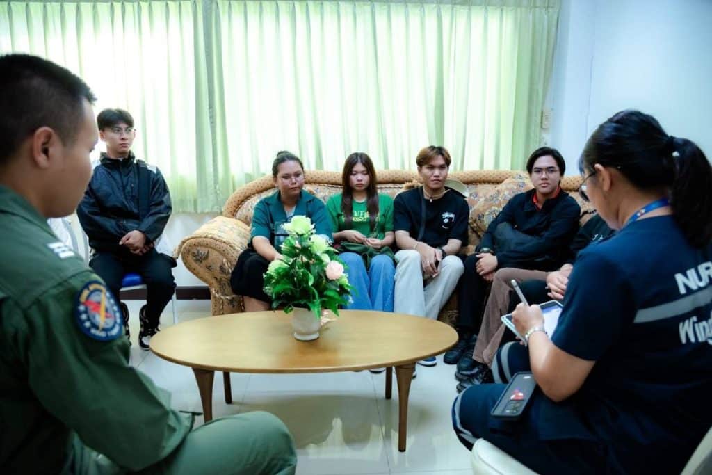 กองบิน ๑ เปิดประตูสู่โลกดิจิทัล ต้อนรับนักศึกษา มทส. สร้างสรรค์นวัตกรรม