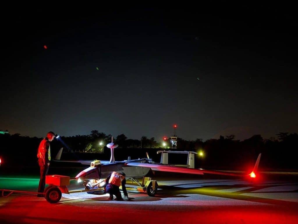 กองบิน 3 นำ UAV สู้ไฟป่าเขาสามสิบ