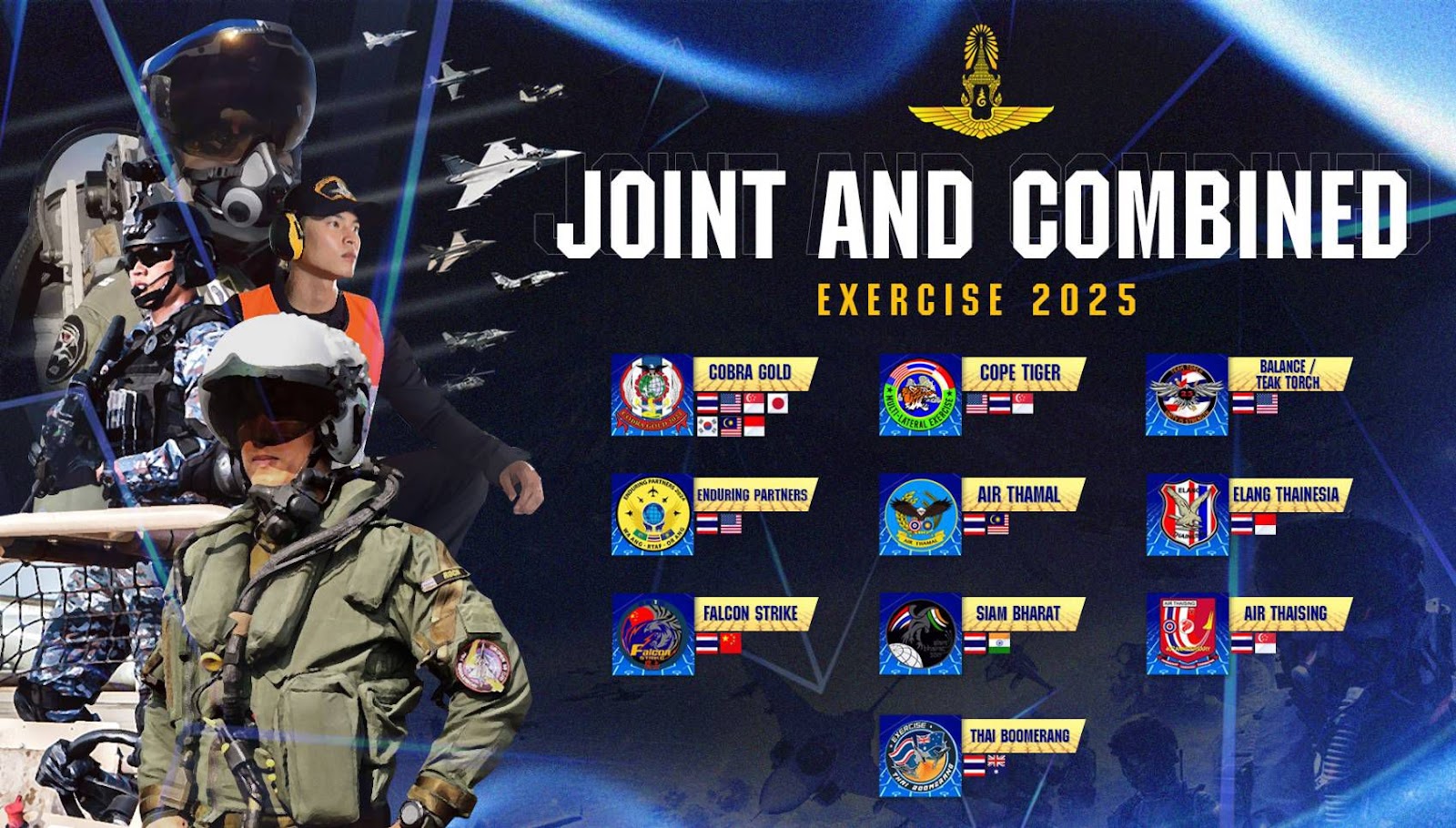 RTAF Joint & Combine Exercises 2025