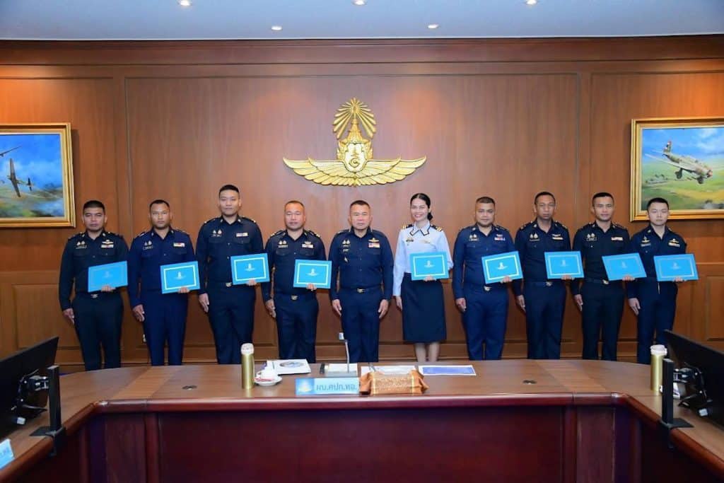 กองทัพอากาศ ยกย่อง กำลังพลผู้เป็นแบบอย่างแห่งการช่วยเหลือ