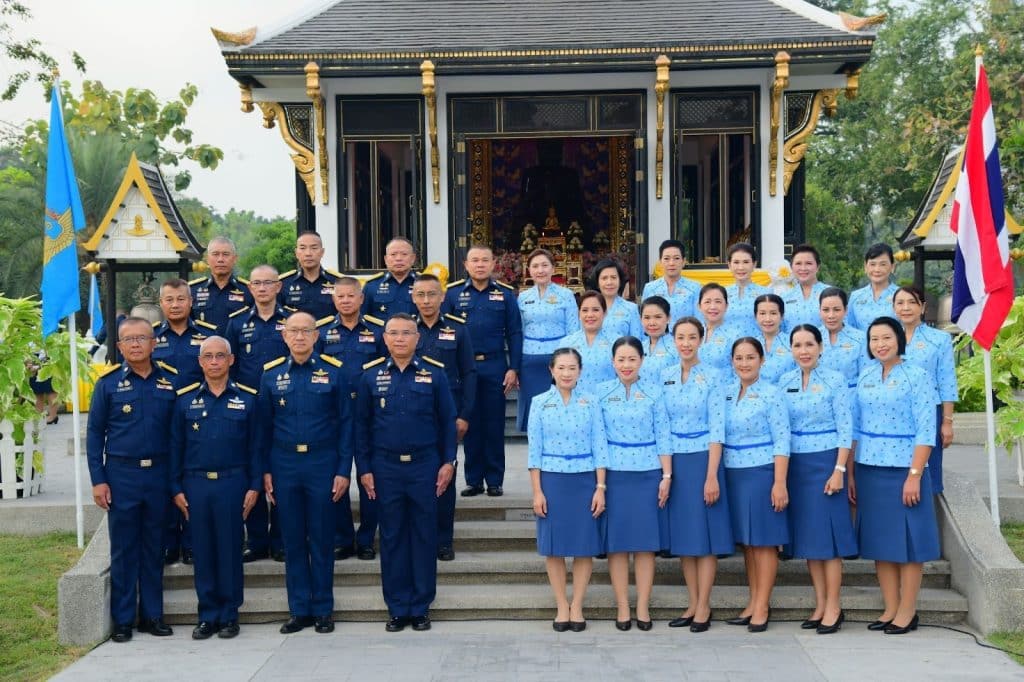 กองทัพอากาศจัดพิธีพุทธบูชาเนื่องในวันมาฆบูชาประจำปี 2568
