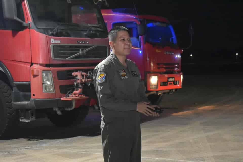 กองบิน ๑ เตรียมพร้อมรับทุกสถานการณ์