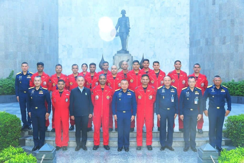 มิตรภาพไทย-อินเดีย Suryakiran ร่วมฉลอง 88 ปี ทอ.