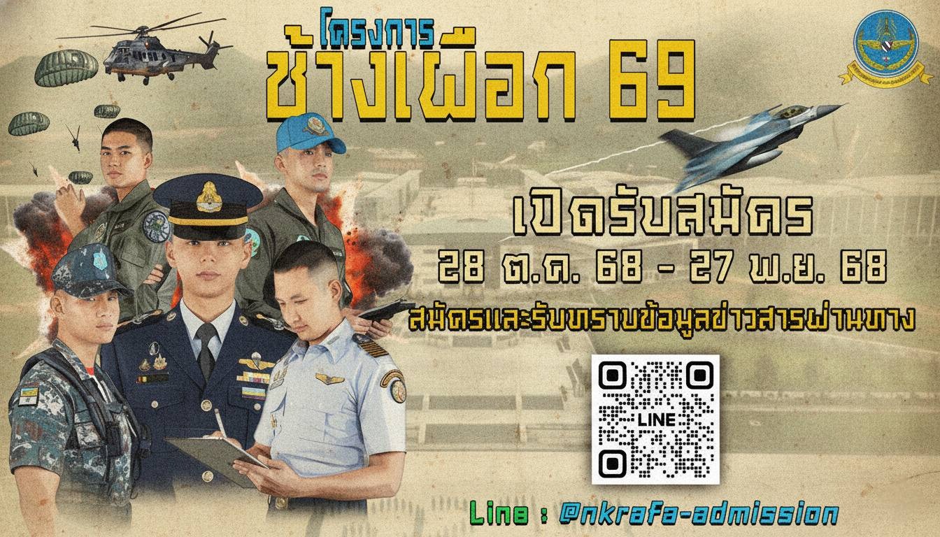 สร้างตำนานนักเรียนเตรียมทหาร 69 กับโครงการช้างเผือก