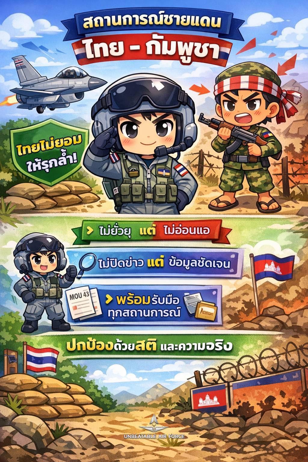 เกียรติภูมิไทย ยืนหยัดด้วยสติ ปกป้องปฐพีด้วยความจริง